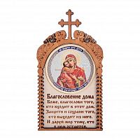 Магнит с ликом Владимирской Божьей Матери во Рассказово